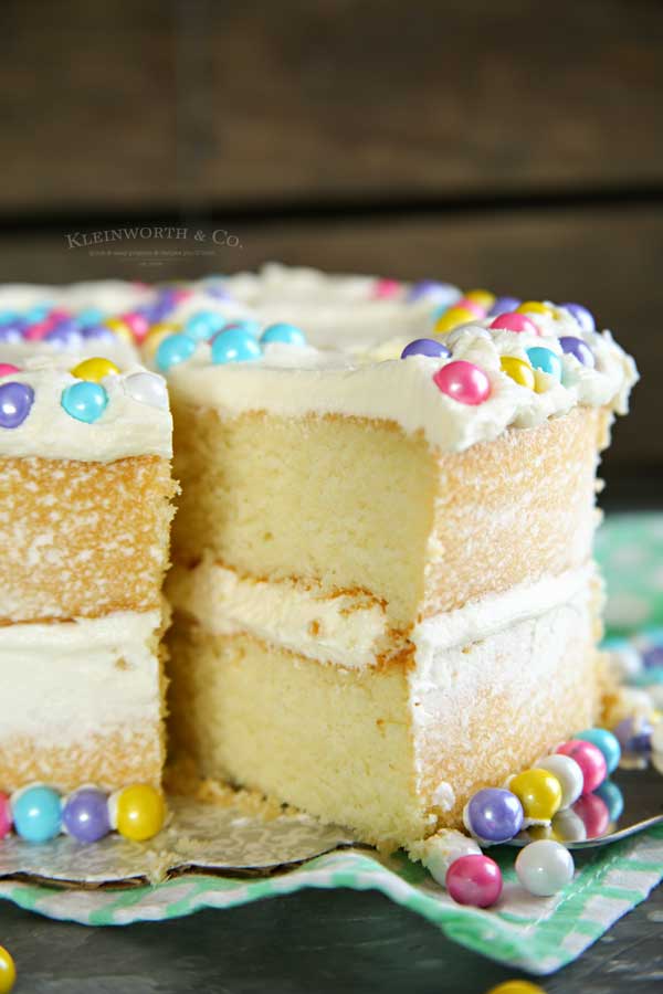 2 layer white cake recipe