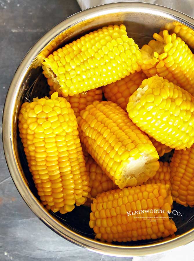 side dish recipe - 3-Minute Instant Pot Corn on the Cob