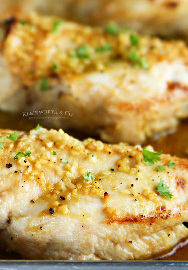 easy dinner recipe - Baked Honey Garlic Chicken