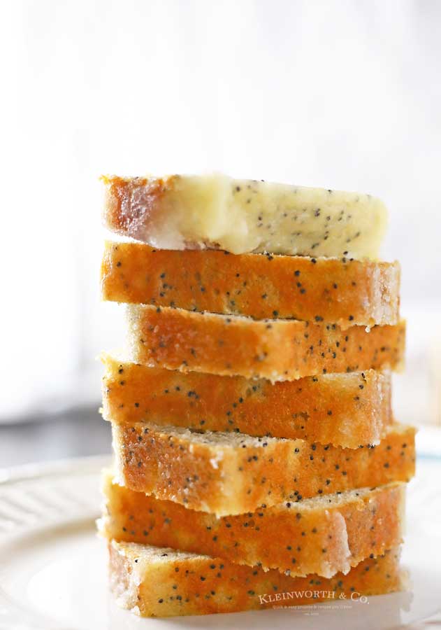 dessert cake - Lemon Poppy Seed Mini Loaf Cakes