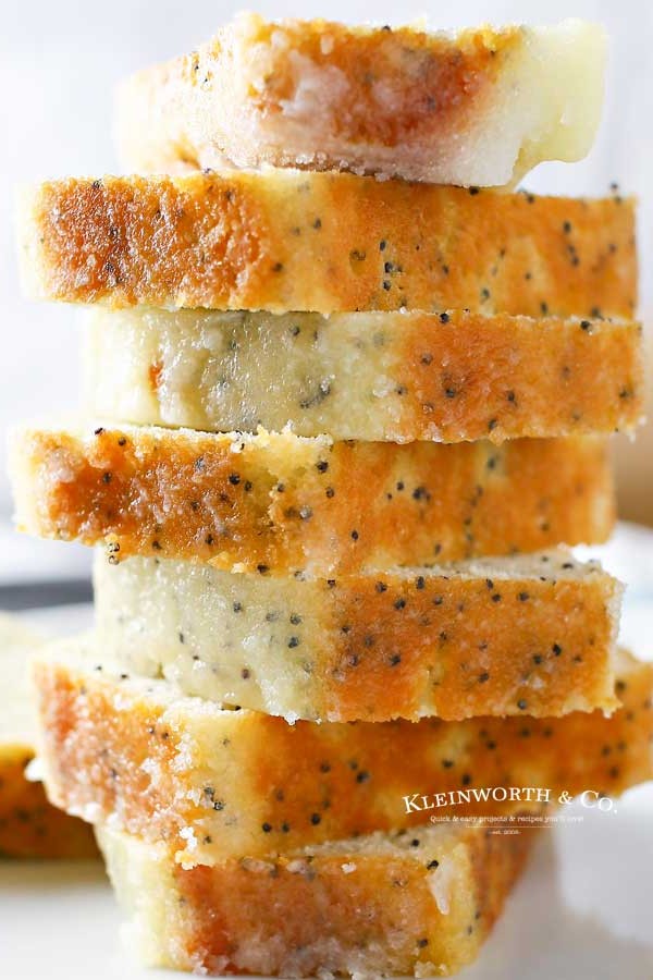 lemon recipe - Lemon Poppy Seed Mini Loaf Cakes