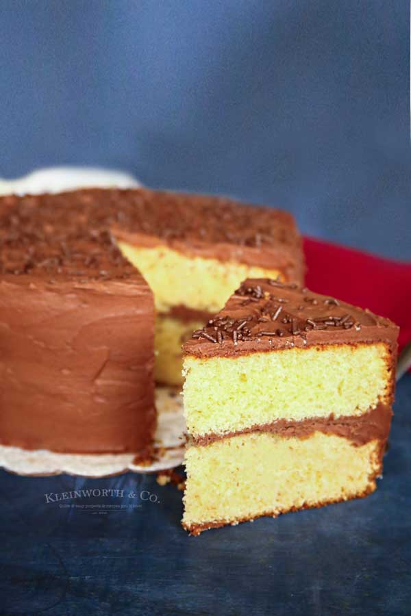 classic yellow cake recipe
