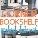 Corner Bookshelf DIY