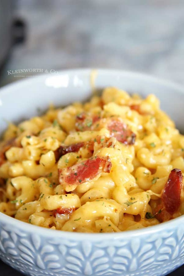 quick & easy dinner - Instant Pot Bacon Mac and Cheese