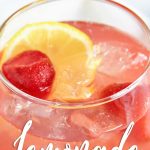 Peach Strawberry Lemonade