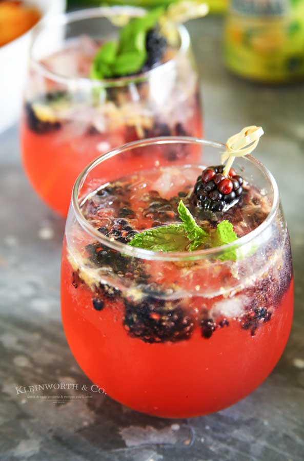 Sparkling Blackberry Lemonade recipe