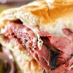 Grilled Hot Pastrami Sandwich