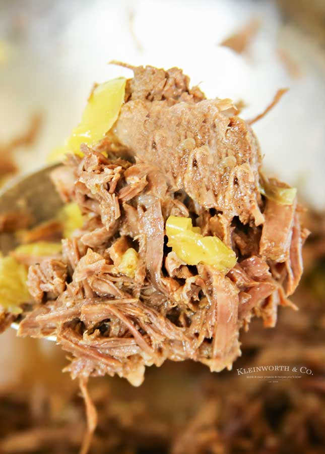 easy dinner recipe - Instant Pot Mississippi Beef Roast