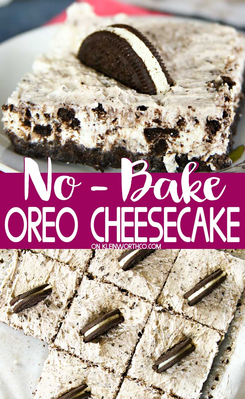 No-Bake Oreo Cheesecake