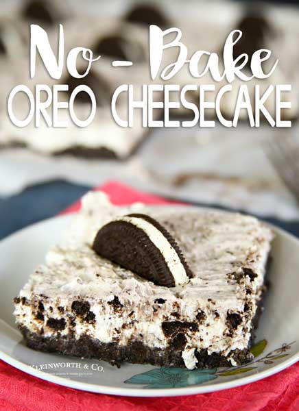 No-Bake Oreo Cheesecake