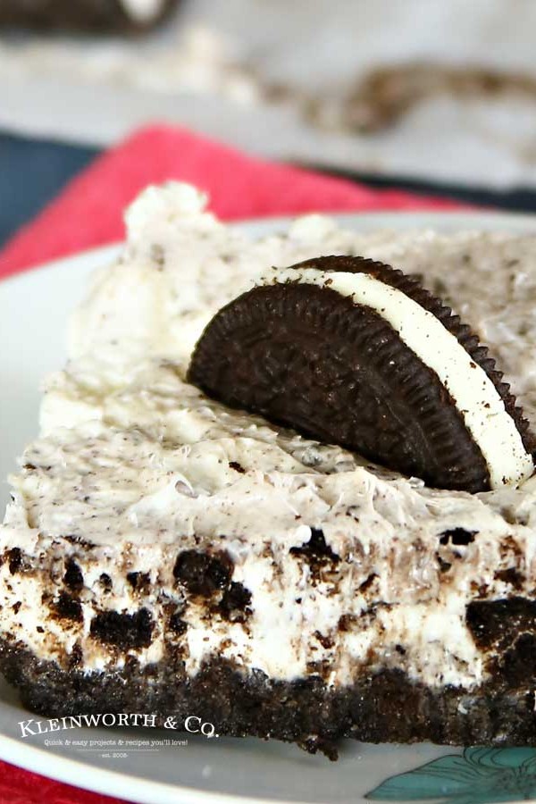 easy No-Bake Oreo Cheesecake
