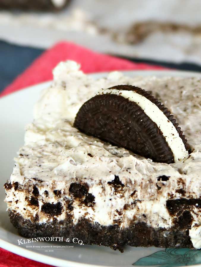 easy No-Bake Oreo Cheesecake