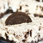 No-Bake Oreo Cheesecake squares