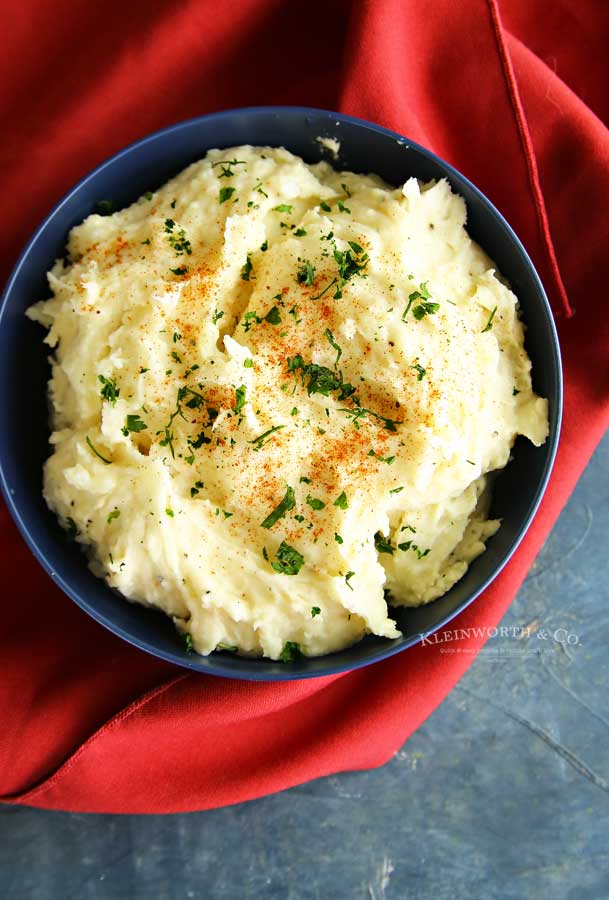 side dish - Garlic Mashed Potatoes