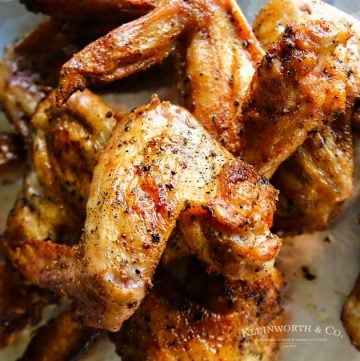 game day - Pellet Grill Chicken Wings