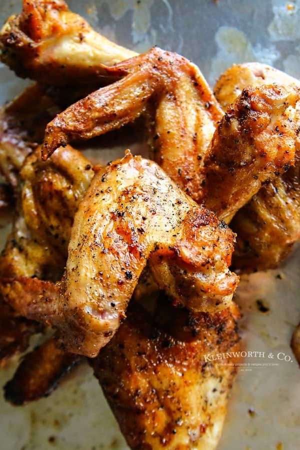 game day - Pellet Grill Chicken Wings