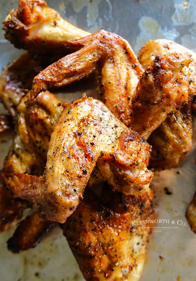 game day - Pellet Grill Chicken Wings