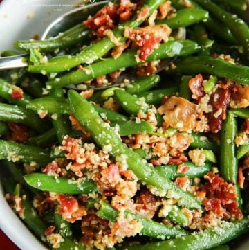 best green beans - Bacon & Garlic Green Beans