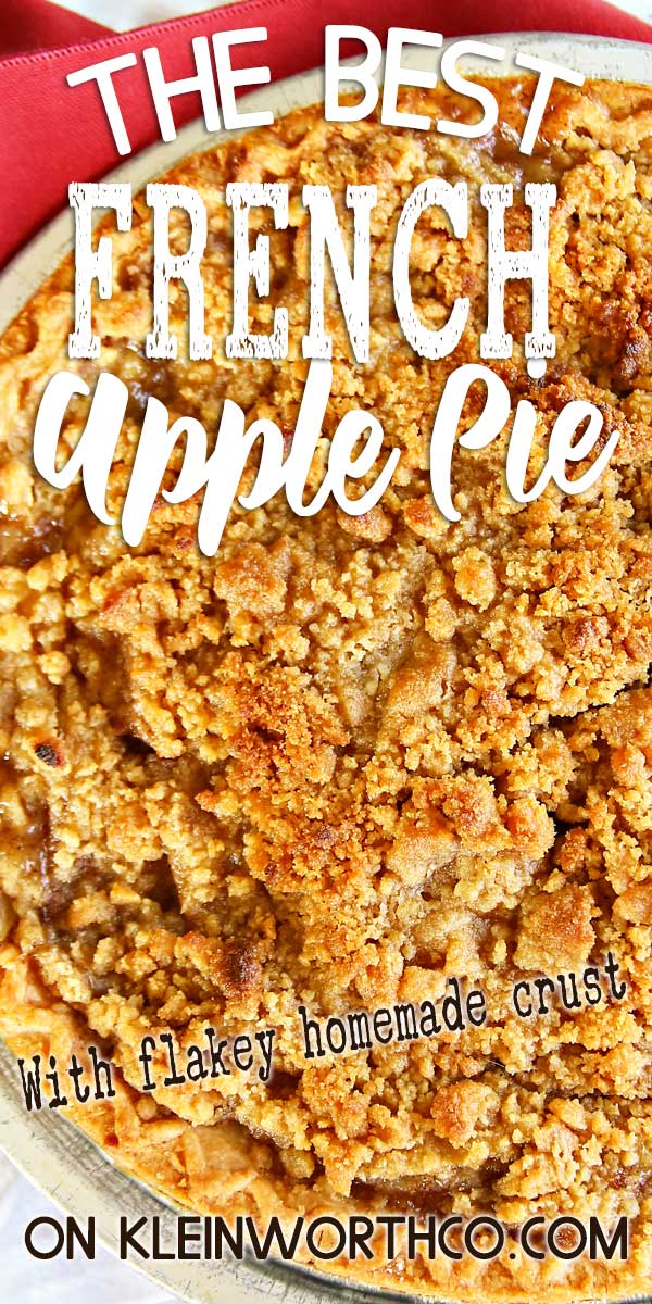 French Apple Pie