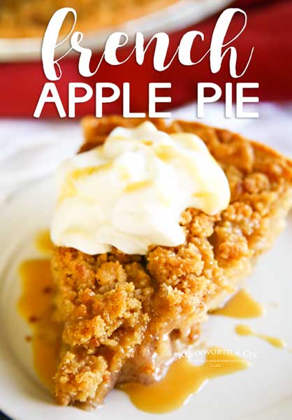 French Apple Pie