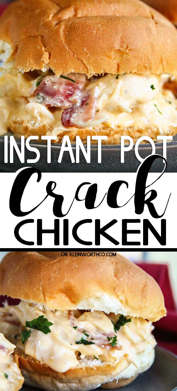 Instant Pot Crack Chicken