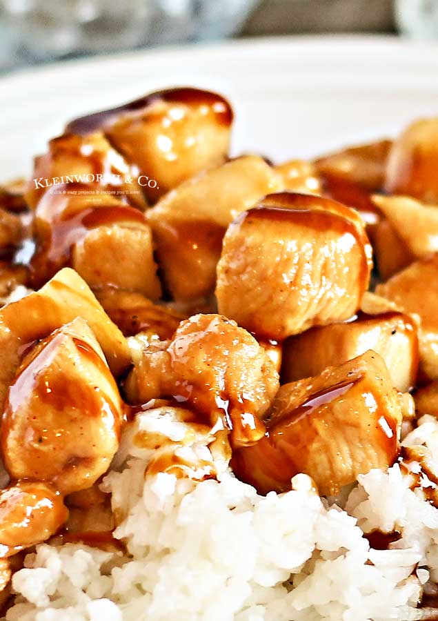 30 minute dinner - Pineapple Teriyaki Chicken