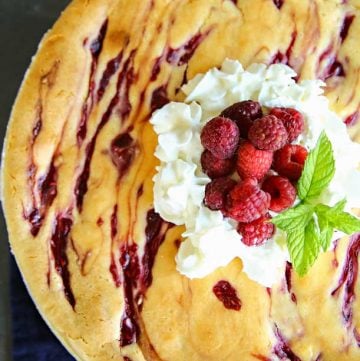 baked raspberry ripple cheesecake - Raspberry Cheesecake Recipe