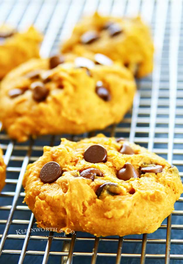 fall recipe - 3-Ingredient Pumpkin Cookies