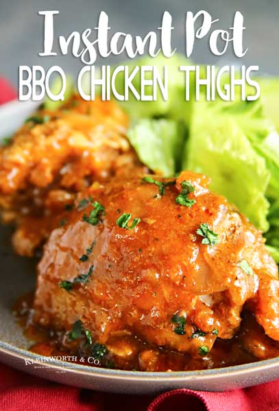 Instant Pot BBQ Chicken Thighs