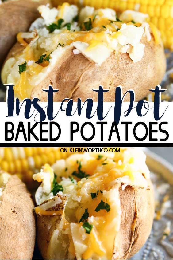 Instant Pot Baked Potatoes