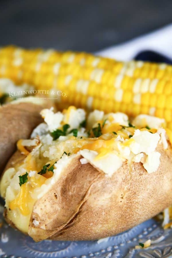 easy side dish - Instant Pot Baked Potatoes