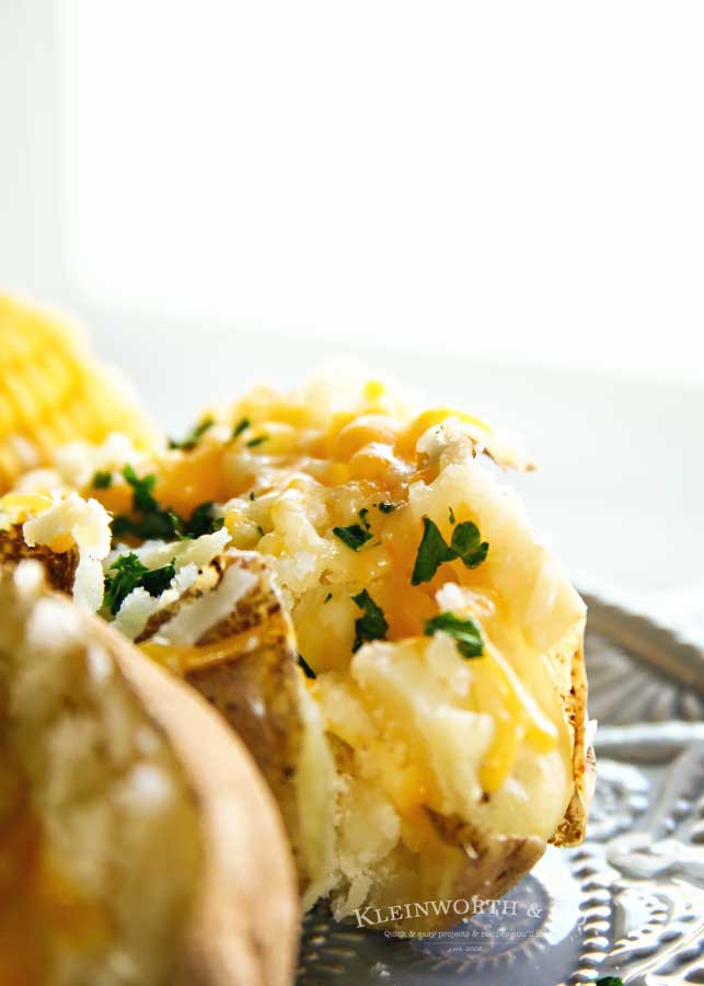 side dish recipe - Instant Pot Baked Potatoes