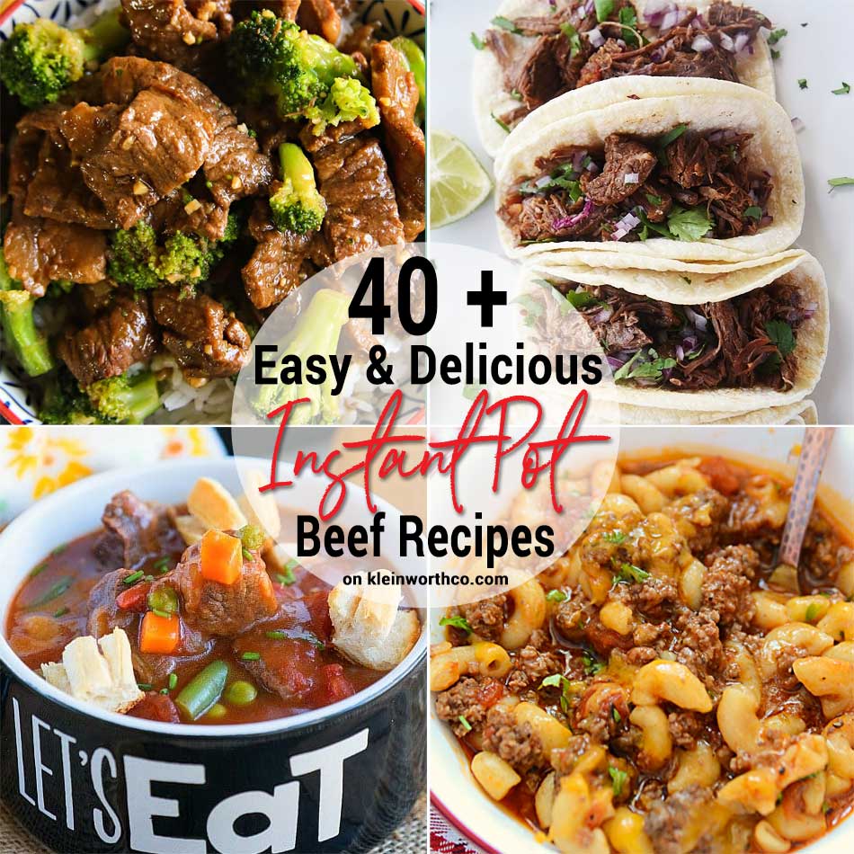 Instant Pot Beef Recipes - Taste of the Frontier