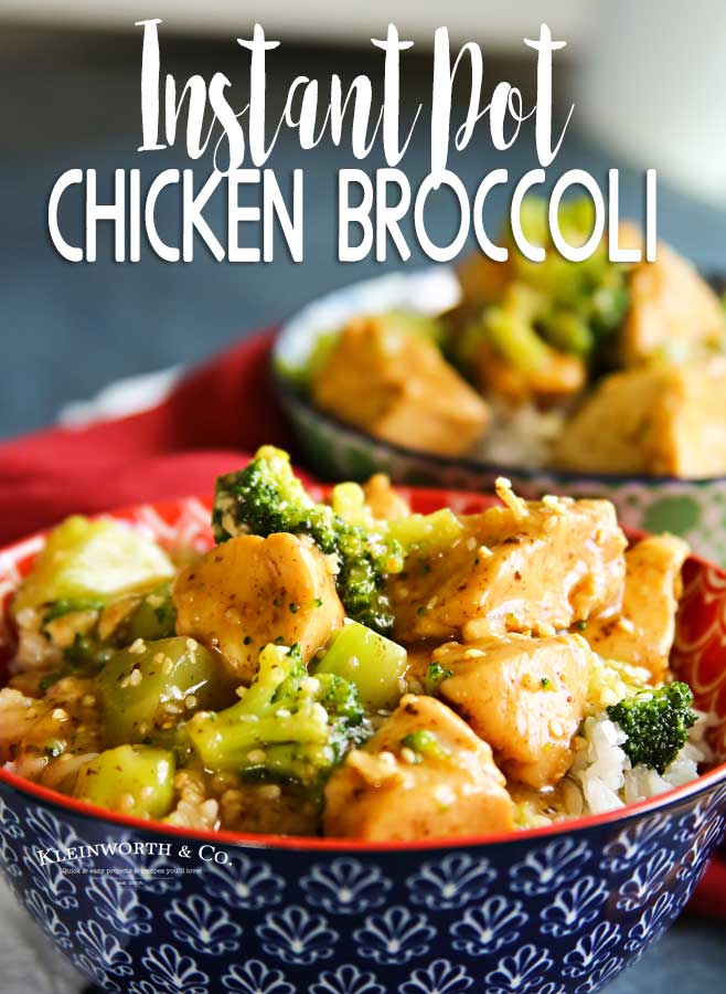 Instant Pot Chicken and Broccoli