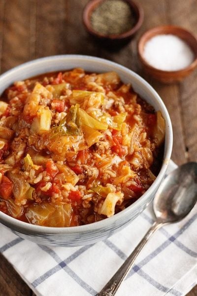 Instant Pot Stuffed Cabbage Soup