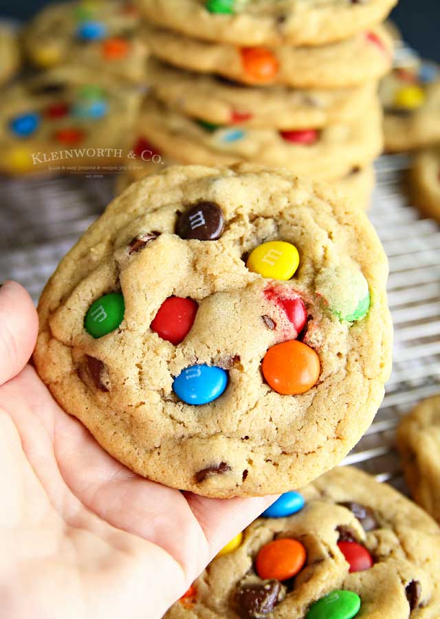 M&M Chocolate Chip Cookie Recipe