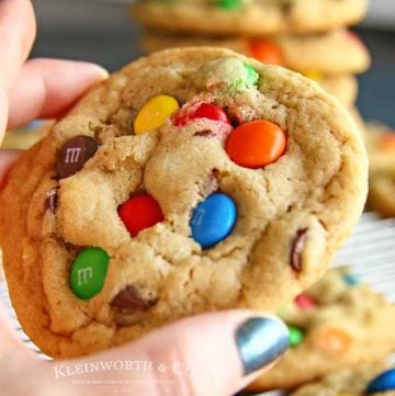 Easy M&M Cookie Recipe