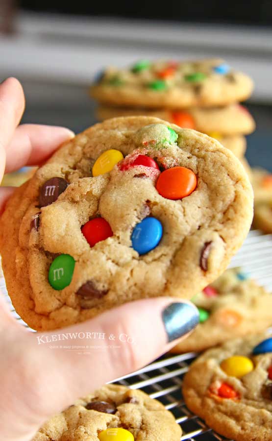 Easy M&M Cookie Recipe