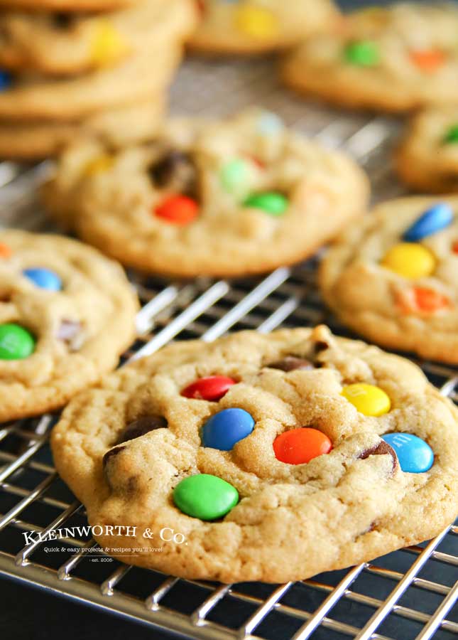 Homemade M&M Cookie Recipe