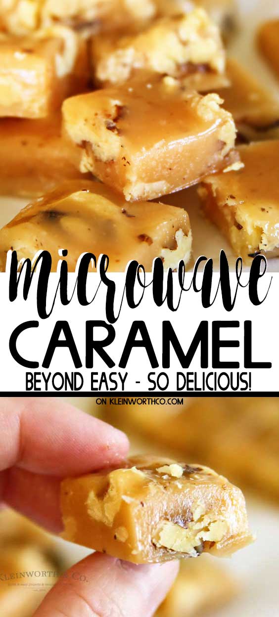 Microwave Caramel Candy Recipe