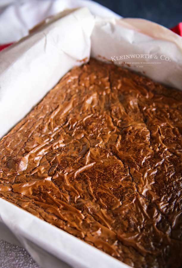 Crackly Top Nutella Brownie Recipe