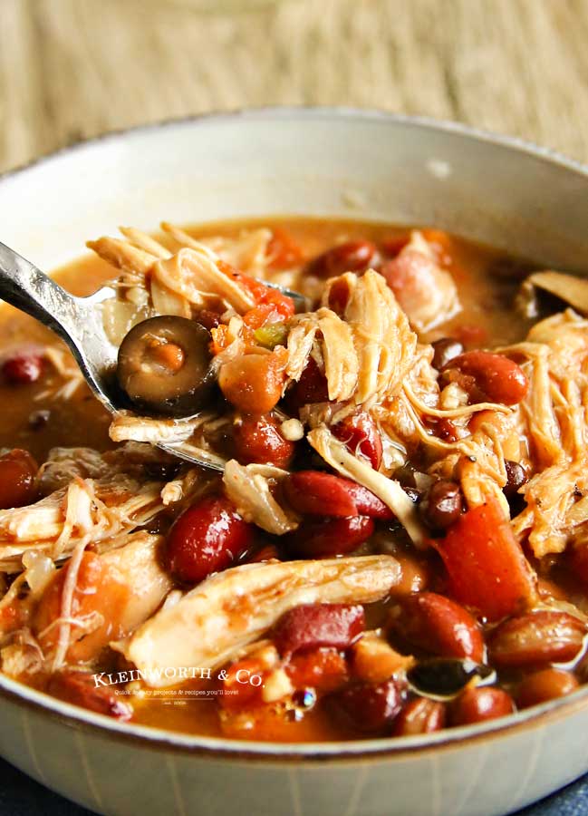 crockpot -Slow Cooker Turkey Chili