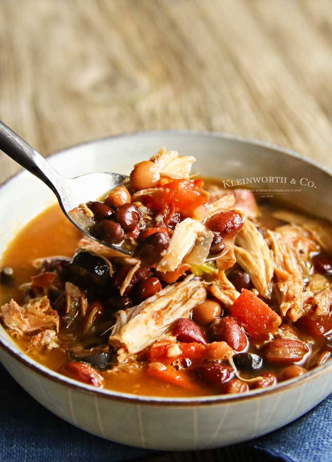 easy dinner recipe - Slow Cooker Turkey Chili