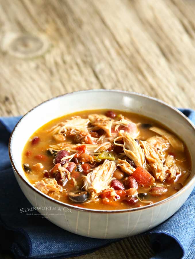thanksgiving leftovers - Slow Cooker Turkey Chili