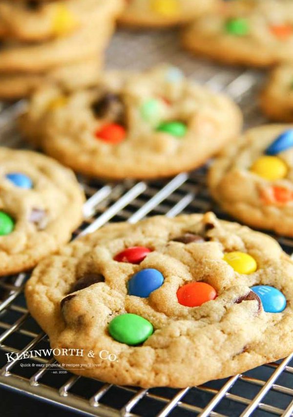 Homemade M&M Cookie Recipe
