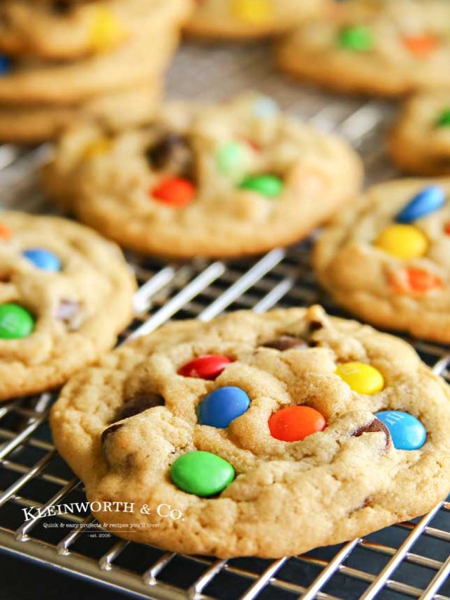 Simple 30 Minute M&M Cookies Recipe