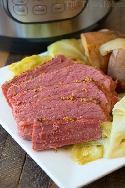 Easy Instant Pot Corned Beef and Cabbage