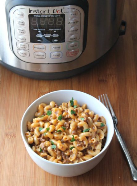 Instant Pot Cheeseburger Mac Homemade Hamburger Helper