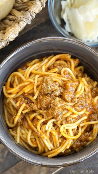 10-minute Instant Pot Spaghetti