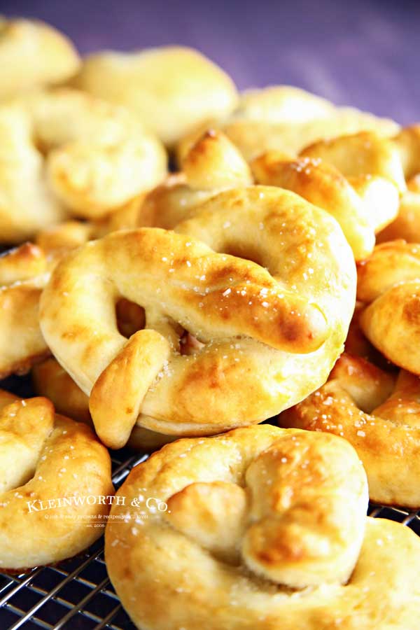 Soft Pretzels recipe